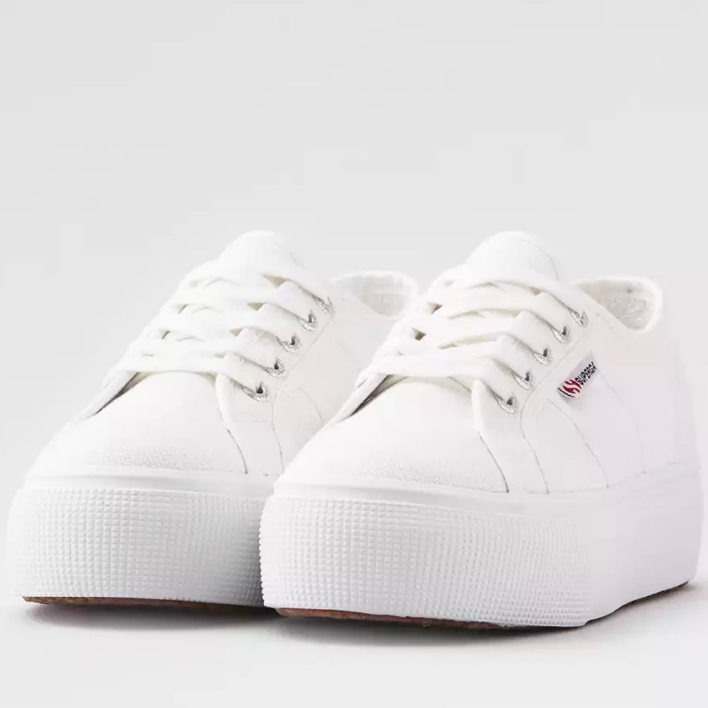 Superga 2790 Platform Sneaker White size 37.5 - Picture 3 of 9
